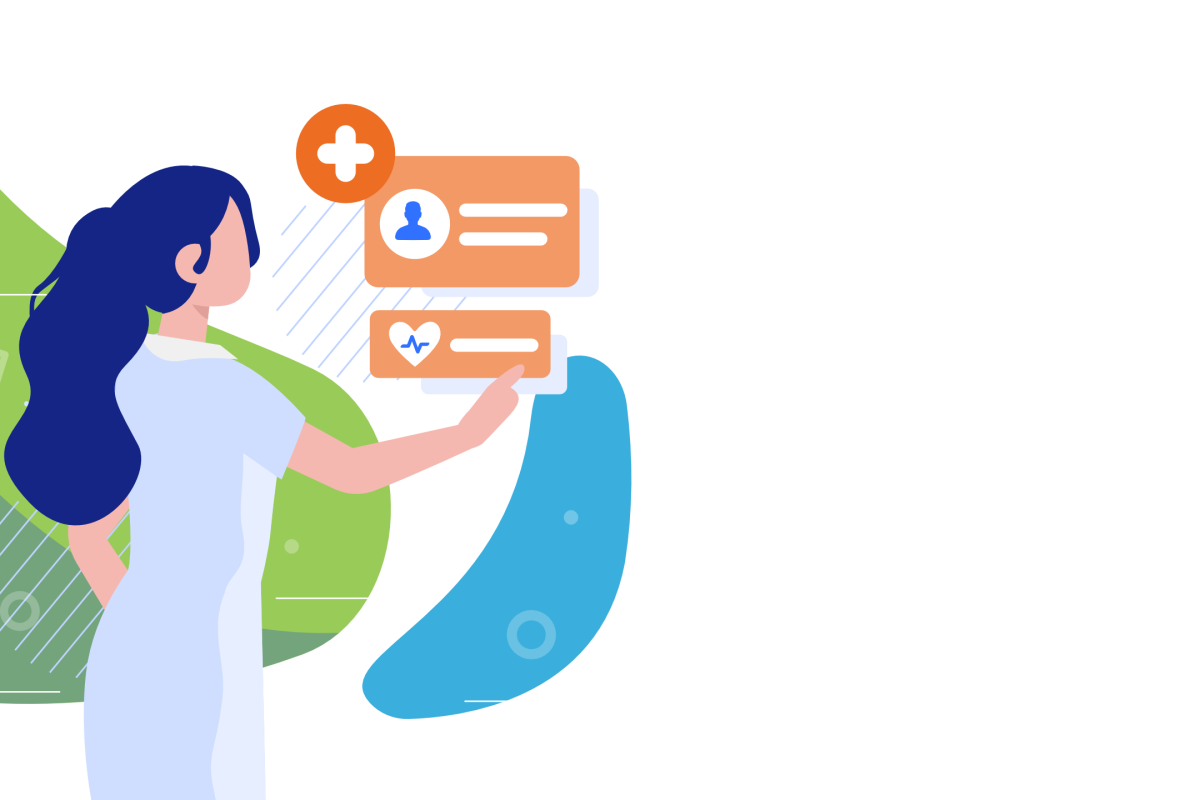Hintergrund Krankenhäuser Hintergrundgrafik Kliniken